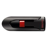 SanDisk Cruzer Glide USB flash drive 128 GB USB Type-A 2.0 Zwart, Rood - thumbnail