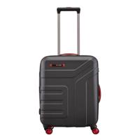 Travelite Vector 4 Wiel Trolley S black Harde Koffer