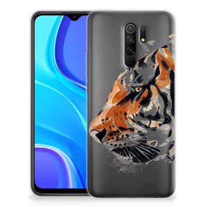 Hoesje maken Xiaomi Redmi 9 Watercolor Tiger