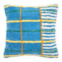 Villa Collection Styles Sierkussen 45 x 45 cm - Blauw - thumbnail