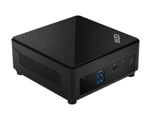 MSI Cubi 5 12M-004EU i3-1215U mini PC Intel® Core™ i3 8 GB DDR4-SDRAM 256 GB SSD Windows 11 Pro Zwart