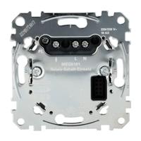 Schneider Electric Merten MEG5161-0000 inbouwrelaisschakelaar, 1-voudig, voor ohmse, inductieve en capacitieve lasten zoals gloeilampen, spaarlampen