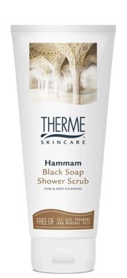 Therme - Shower Scrub Hammam Black Soap - 200ml