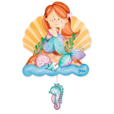 Dekori Muziekdoos Wand Junior 32 Cm Hout Oranje