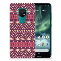 Nokia 7.2 | 6.2 TPU bumper Aztec Paars
