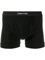 TOM FORD boxer à bande logo - Noir