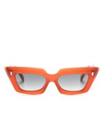 Cutler & Gross lunettes de soleil à monture papillon - Orange