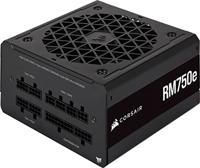 Corsair RM750e (2023) Volledig Modulaire ATX-Voeding Met Weinig Ruis - ATX 3.0 & PCIe 5.0 - Condensatoren Van 105°C - 80 PLUS Gold Efficiëntie - Moderne Stand-by Ondersteuning - Zwart