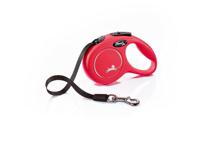 Flexi New Classic XS 3 m Rood Universeel Intrekbare riem - thumbnail