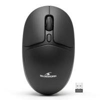 Bluestork - M-WL-OFF25 - Draadloze USB-dongle muis 2.4 GHZ - Bluetooth muis in ultra-compact formaat - Stille draadloze muis, tweehandig, 1600 dpi, comfortabel - PC & Mac - 2024