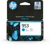 HP Inktcartridge 953 Origineel Cyaan F6U12AE Inkt - thumbnail