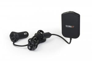 Technaxx Family Car Charger TE14 Smartphone Zwart Sigarettenaansteker Auto