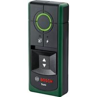 Bosch detector Truvo van de 2e generatie (eenvoudige bediening met één knop, makkelijk detecteren van spanningvoerende leidingen en metaal, muurscanner tot 70 mm, in kartonnen doos)