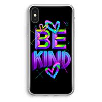 Be Kind: iPhone X Transparant Hoesje - thumbnail