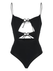 Nensi Dojaka maillot de bain à détail d'anneau - Noir