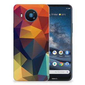 Nokia 8.3 TPU Hoesje Polygon Color