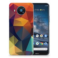 Nokia 8.3 TPU Hoesje Polygon Color - thumbnail