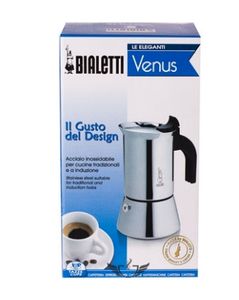 Bialetti Venus box Moka Express 0,1 l Zilver