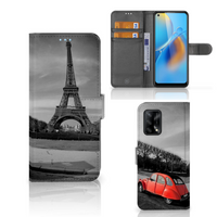 OPPO A74 4G Flip Cover Eiffeltoren