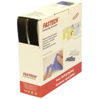 FASTECH® B25-STD999910 Klittenband Om op te naaien Haak- en lusdeel (l x b) 10 m x 25 mm Zwart 10 m - thumbnail