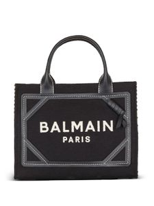 Balmain sac cabas à motif monogrammé - Noir