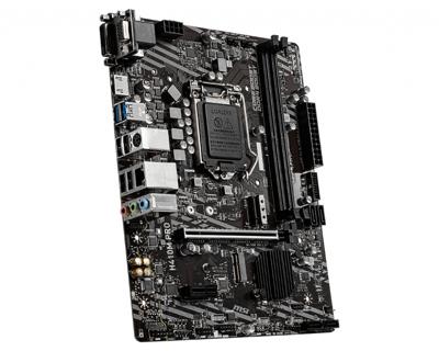 H410M PRO - Moederbord – Micro-ATX - LGA1200 Socket - H410 – Intel I219V 1G LAN – Realtek ALC892 HD audio – USB 3.2 Gen2