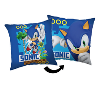 Sonic sierkussen blauw - 40 x 40 cm - thumbnail