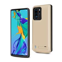 Lunso - Battery Power Case hoes - Huawei P30 Pro - 5000 mAh - Goud