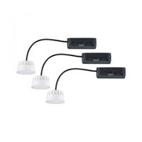 Paulmann 92478 LED-inbouwlamp Set van 3 stuks LED 19.5 W Satijn - thumbnail