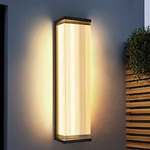 buitenwandlampen, led-hekverlichting ip65 waterdicht warm / wit / neutraal licht schans decoratief armatuur met bekabeling voor villapoort balkon tuin buitenlamp Lightinthebox