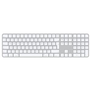 Apple Magic Keyboard Touch ID Num Key Toetsenbord Bluetooth QWERTY, US internationaal Wit Oplaadbaar