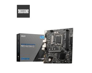 MSI PRO H610M-G Moederbord Socket Intel 1700 Vormfactor Micro-ATX Moederbord chipset Intel® H610