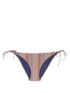 Paul Smith bas de bikini à rayures - Jaune