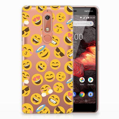 Nokia 5.1 (2018) TPU bumper Emoji