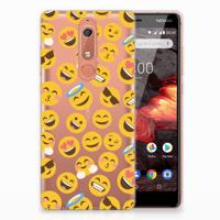 Nokia 5.1 (2018) TPU bumper Emoji