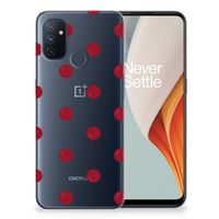 OnePlus Nord N100 Siliconen Case Cherries - thumbnail