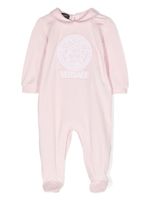 Versace Kids pyjama en coton stretch à motif Medusa Head - Rose