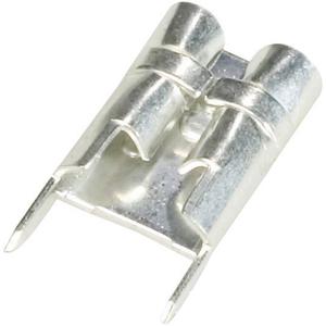 Vogt Verbindungstechnik 3826F08.68 Platte stekker (female) Voor solderen in gedrukte bedrading Insteekbreedte: 4.8 mm Insteekdikte: 0.8 mm 180 ° Ongeïsoleerd