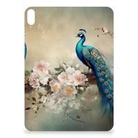 Back Case voor iPad (2022) 10.9 Vintage Pauwen - thumbnail