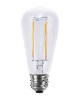 Segula 55700 LED-lamp Energielabel F (A - G) E27 6.5 W = 51 W Warmwit (Ø x l) 65 mm x 145 mm 1 stuk(s)