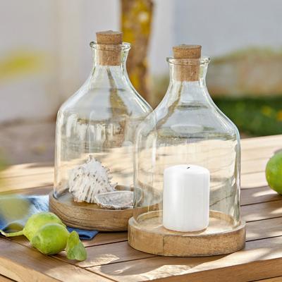 Glazen stolp set van 2 Edouard Glazen stolp set van 2 Edouard