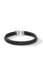 David Yurman bracelet chaine en argent sterling - Noir - thumbnail