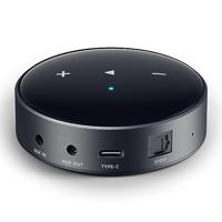 WiiM Mini AirPlay 2 draadloze audiostreamer, multiroom stereo, voorversterker, werkt met Alexa en Siri spraakassistenten, stream hi-res audio van Amazon Music, Tidal en meer