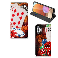 Samsung Galaxy A32 4G | A32 5G Enterprise Editie Hippe Standcase Casino - thumbnail