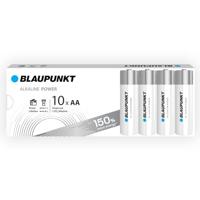 BLAUPUNKT AA alkalinebatterijen, verpakking van 10, voor wandklokken en tv-afstandsbedieningen, LR6BPO/10CP