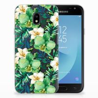 Samsung Galaxy J3 2017 TPU Case Orchidee Groen