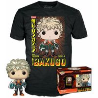 Funko Pop! And Tee: My Hero Academia - Metallic Katsuki Bakugo T-Shirt speelfiguur Medium - thumbnail