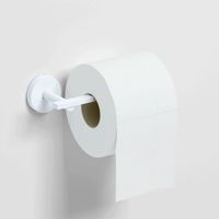 Clou Flat toiletrolhouder wit mat - thumbnail