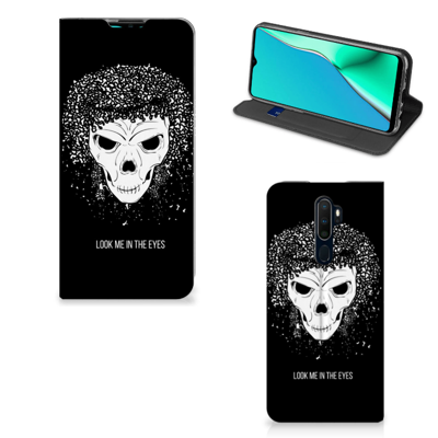 Mobiel BookCase OPPO A5 (2020) | A9 (2020) Skull Hair Mobiel BookCase OPPO A5 (2020) | A9 (2020) Skull Hair