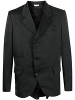 Comme des Garçons Homme Plus blazer à détails de zips - Noir